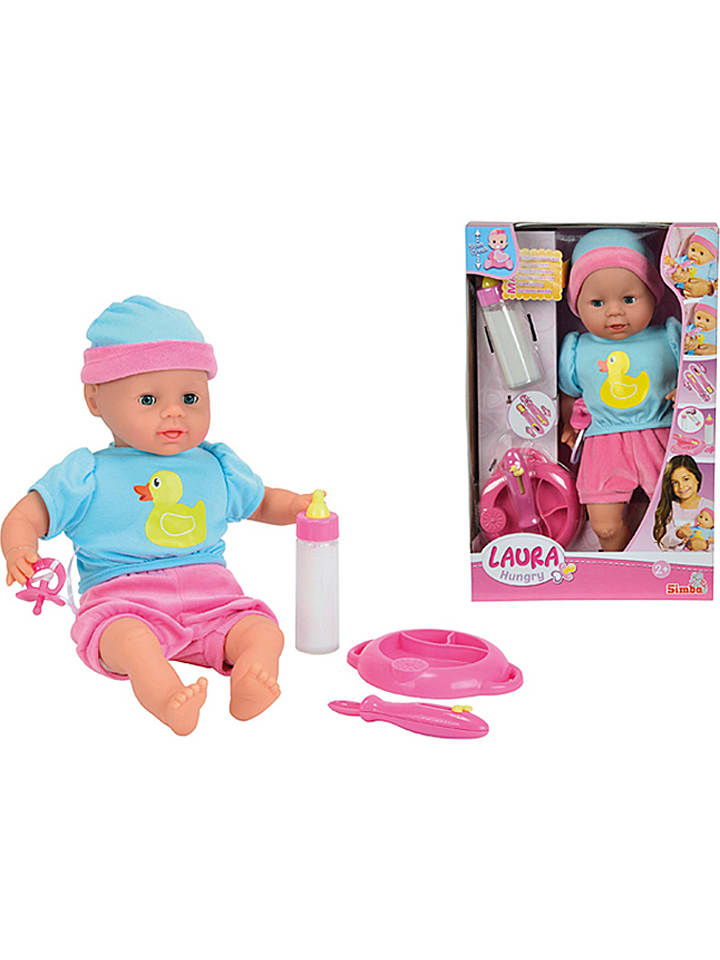 Pop "Laura - Hungry" met accessoires - vanaf 2 jaar