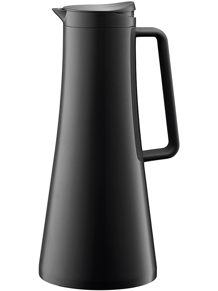 Dzbanek termiczny "Bistro" w kolorze czarnym - 1,1 l