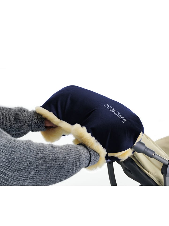 Kinderwagen-Muff in Dunkelblau - (L)55 x (B)24 cm