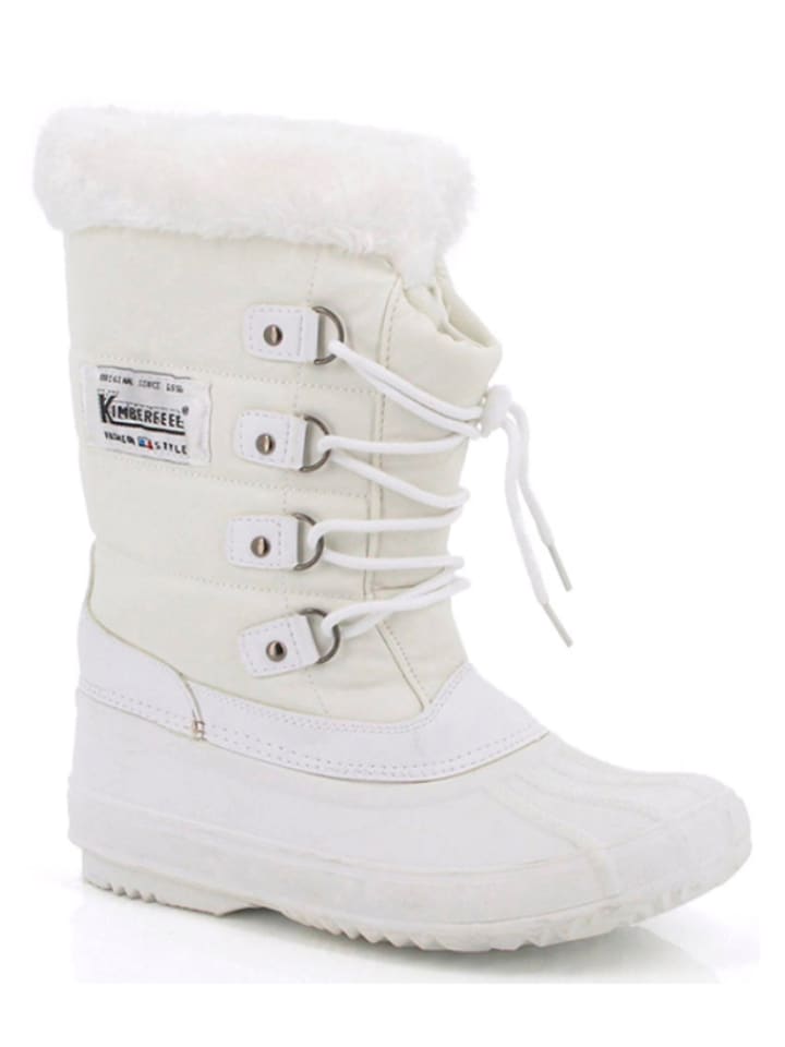 Winterlaarzen "Kenza" wit