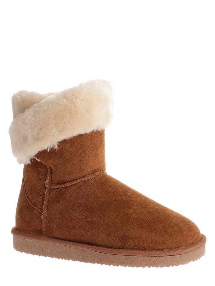 Winterboots "Arine" in Hellbraun