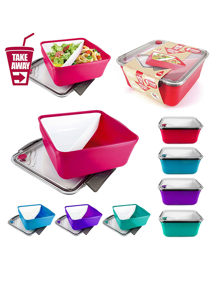 Pojemnik na lunch - 19,7 x 8,7 x 18,7 cm (produkt niespodzianka)