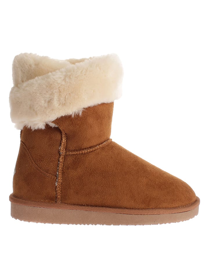 Winterboots "Barbara" lichtbruin