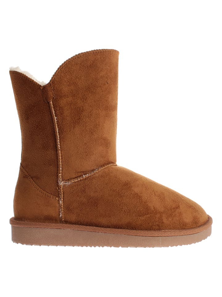 Winterboots "Ocean" in Hellbraun