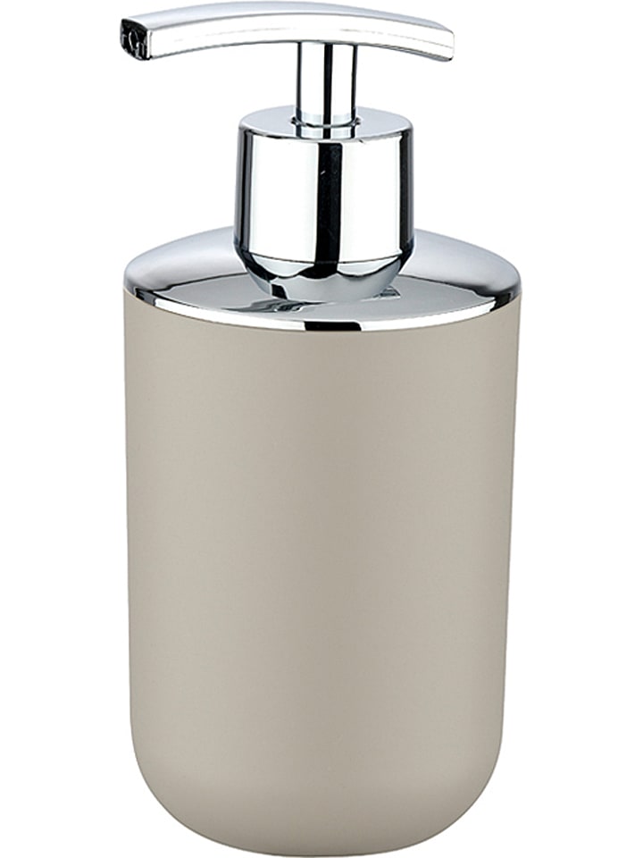 Dozownik mydła "Brasil" w kolorze szarobrązowym - 320 ml
