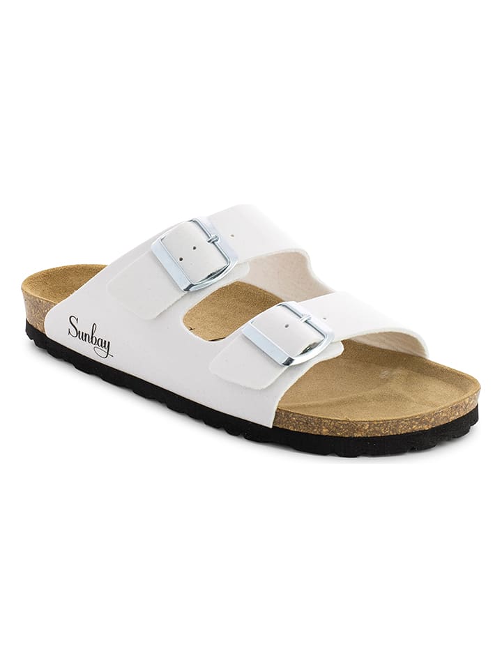 Slippers "Trefle" wit
