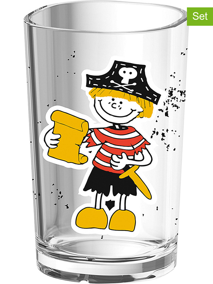 2-delige set: bekers "Pirates" - 200 ml