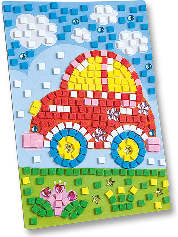 Mozaika moosgummi "Samochodzik"