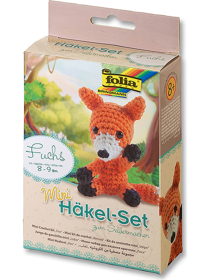Mini-Häkelset "Fuchs" - ab 8 Jahren