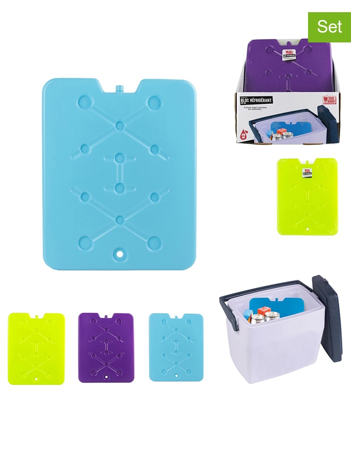 2-delige set: koelelementen - (B)25,5 x (D)22 cm (verrassingsproduct)