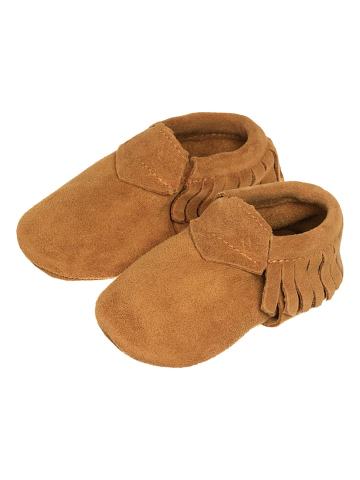 Limango Krabbelschuhe Leder Amazon Lait Et Miel Leder-Mokassins In