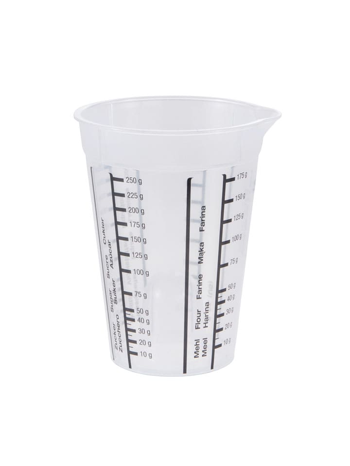 Transparentny kubek-miarka "Mario" - 250 ml