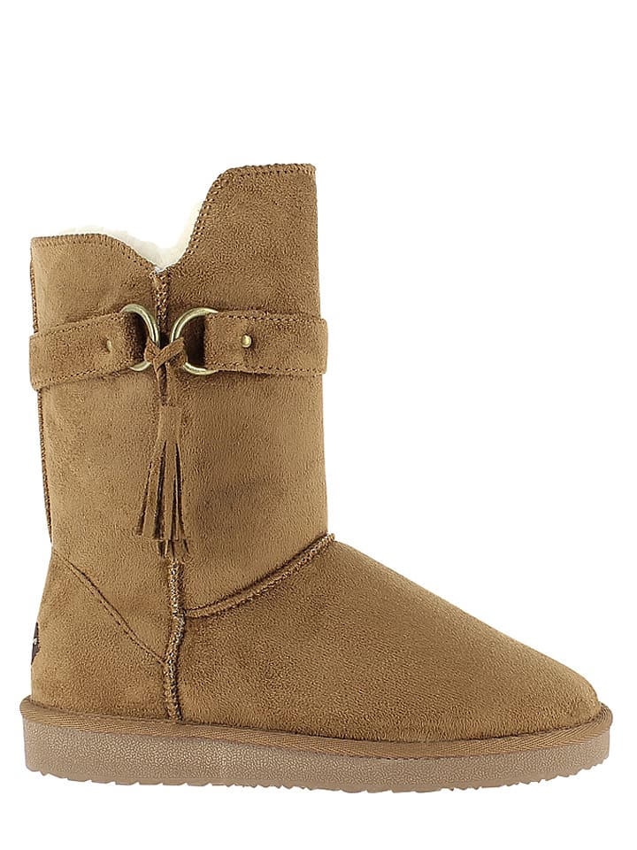 Winterboots "Creede" lichtbruin