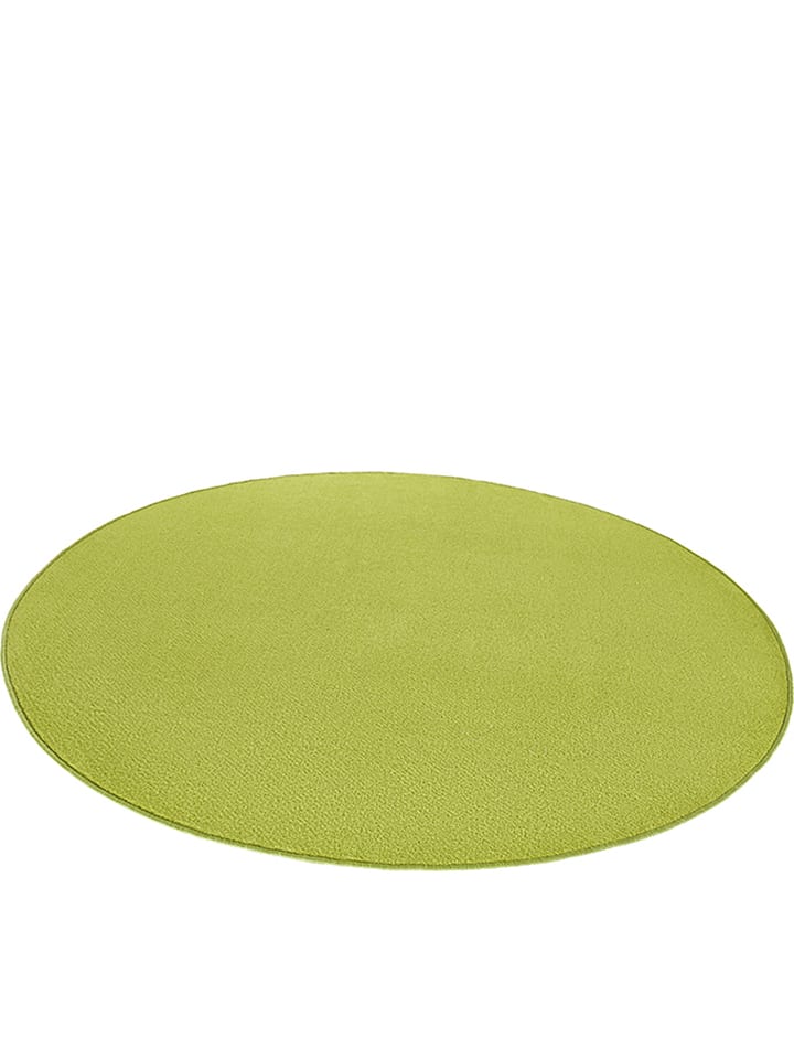 Kurzflor-Teppich "Fancy" in Grün