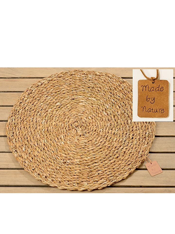 Podkładka stołowa "Sophy" w kolorze brązowym - Ø 40 cm