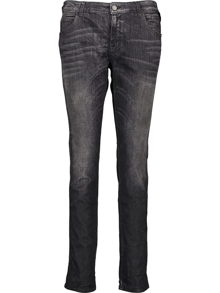 Dżinsy "Katewin" - Slim fit - w kolorze czarnym