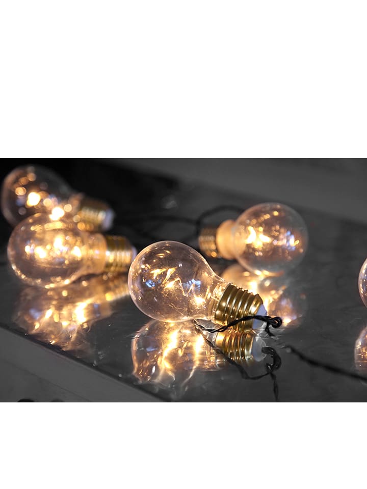Girlanda LED "Glow Battery" w kolorze ciepłej bieli - dł. 100 cm