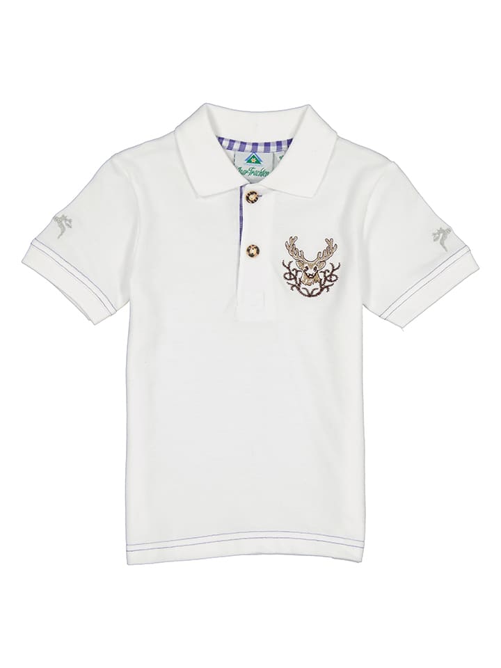 Koszulka polo w kolorze białym