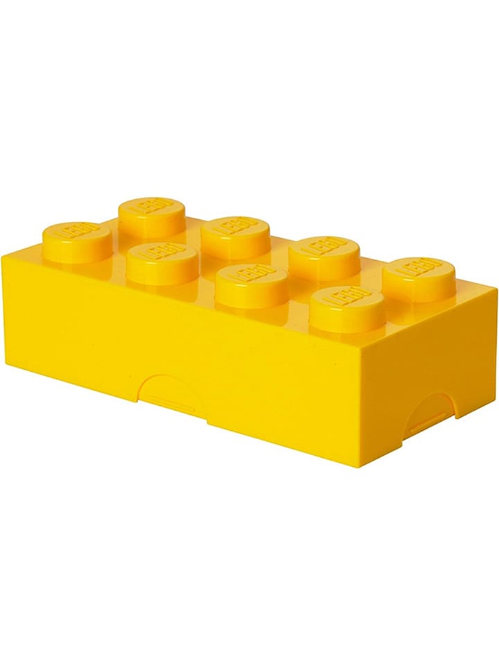 Lunchbox "Classic Brick 8" in Gelb - (B)20 x (H)7,3 x (T)10 cm