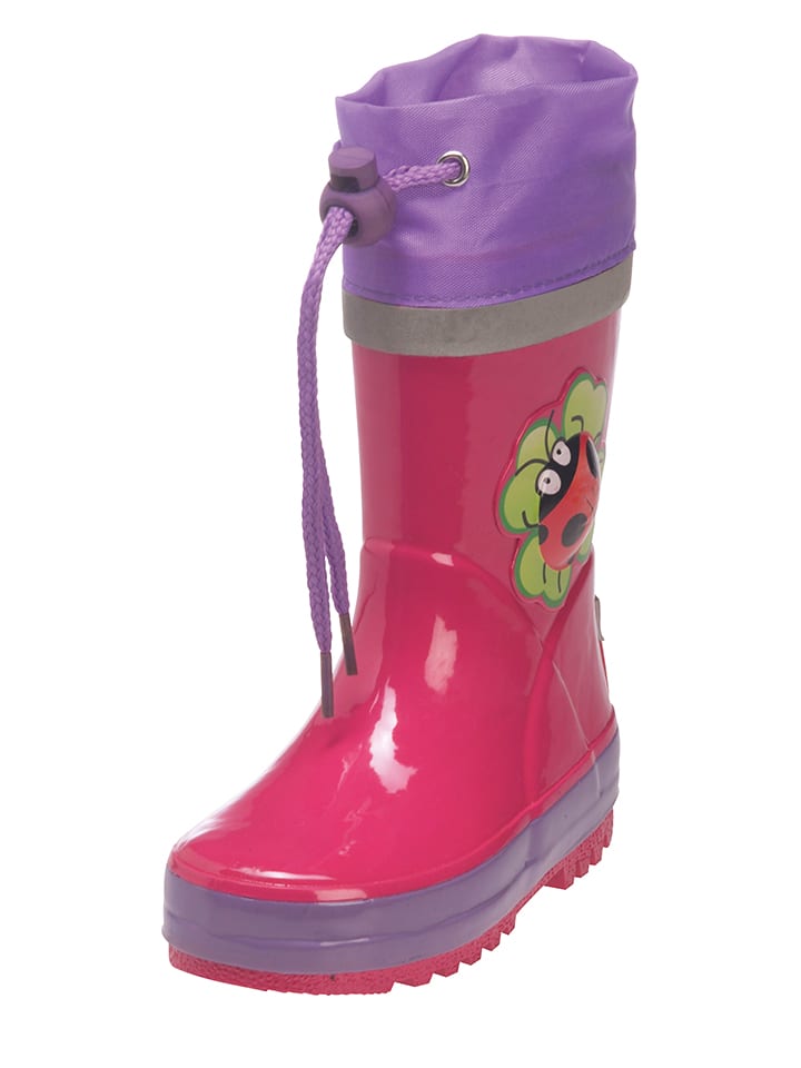 Gummistiefel in Pink