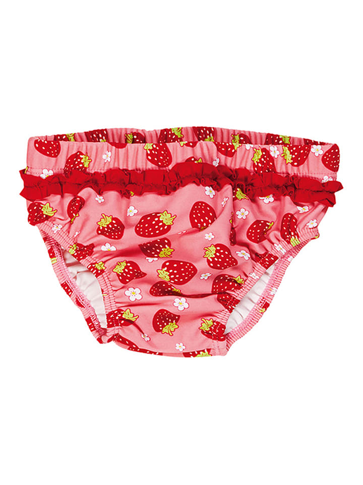 Badewindel "Erdbeeren" in Rosa