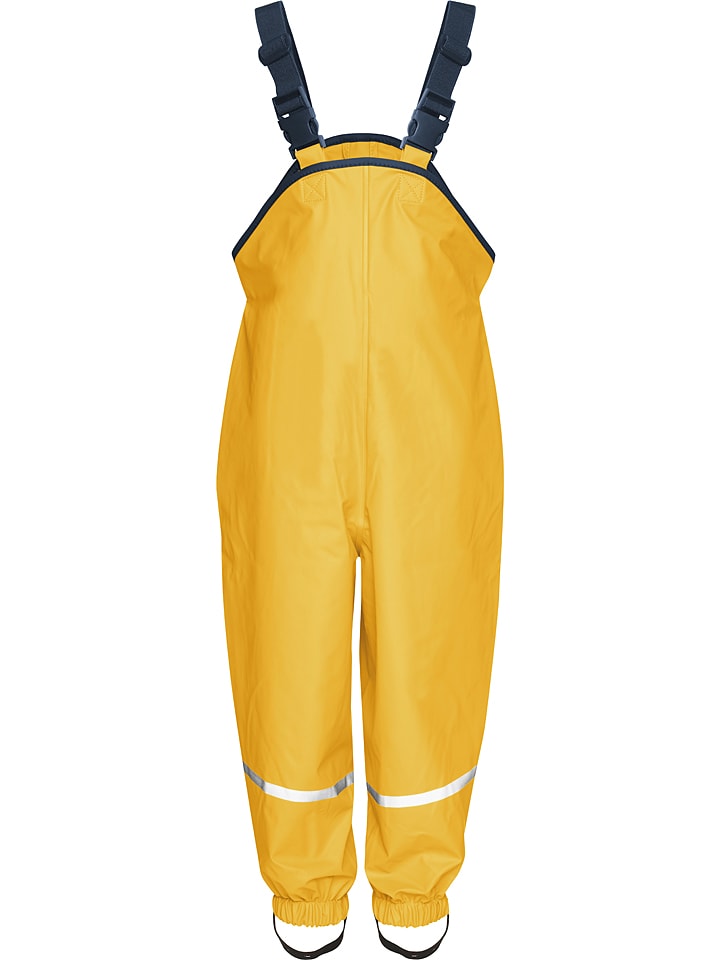 Regenlatzhose in Gelb