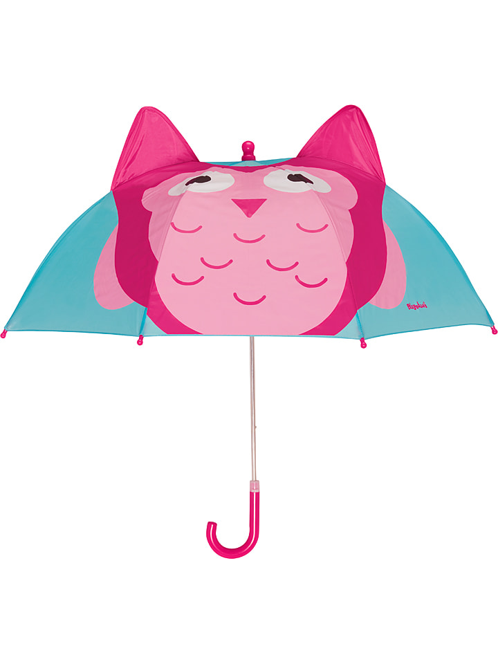 Regenschirm in Türkis/ Pink