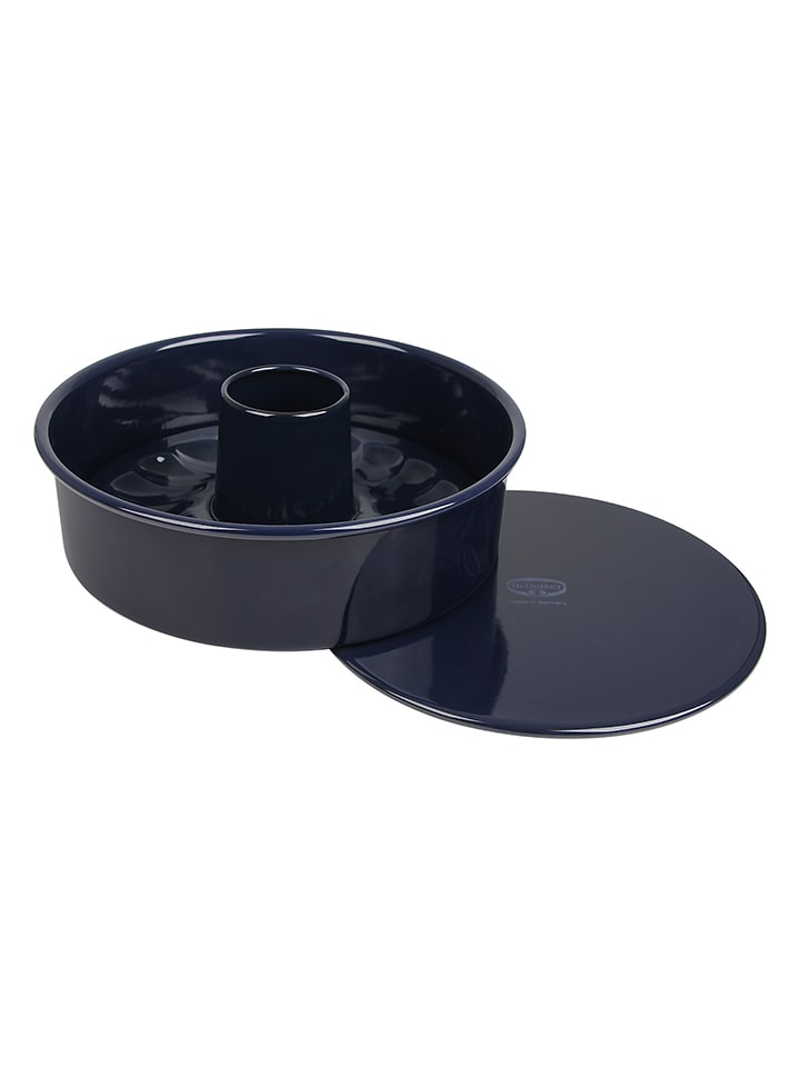 Bakvorm "Bakliefde" donkerblauw - Ø 26 cm
