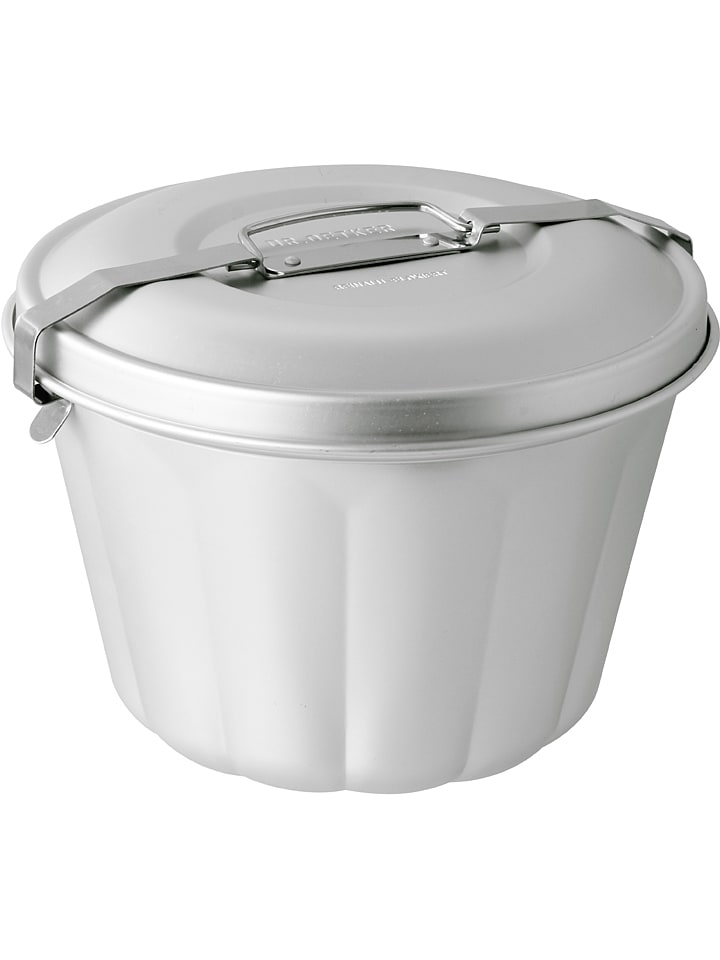 Forma "Bake Joy Classic" w kolorze srebrnym do kąpieli wodnej - 2,5 l