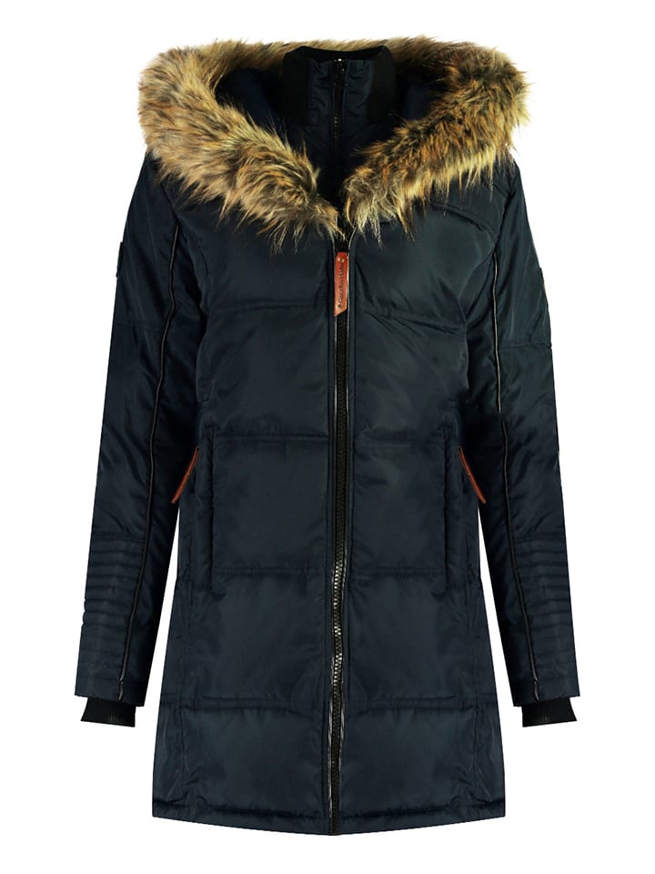 Parka "Beauty" w kolorze granatowym