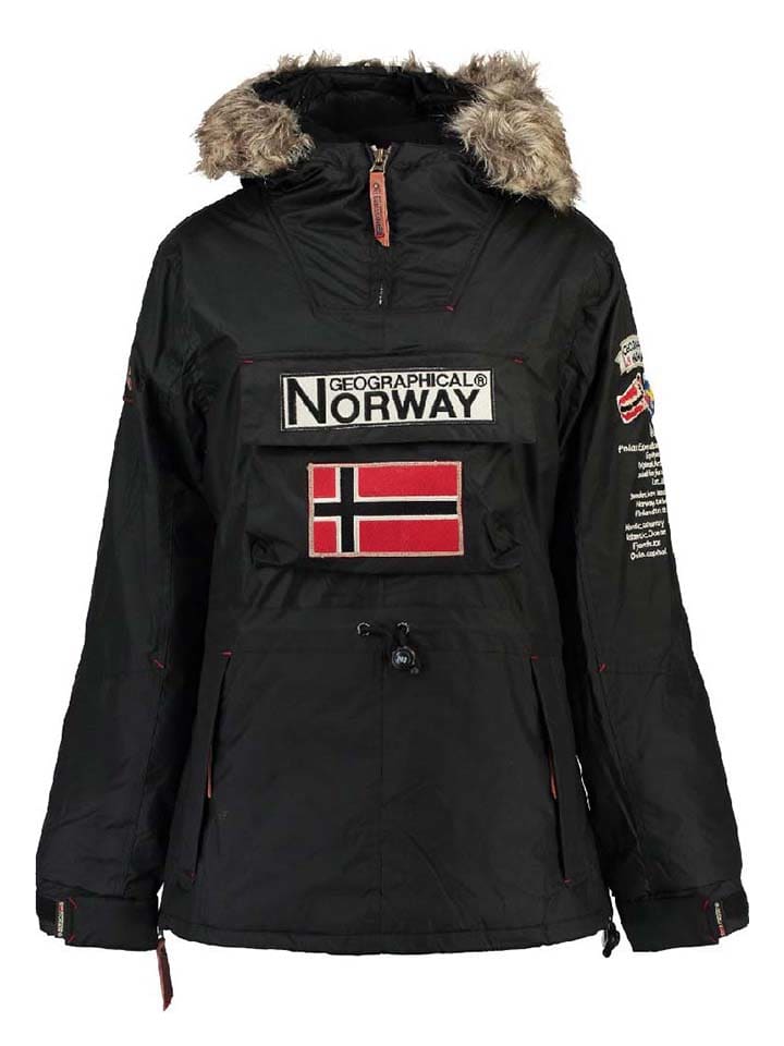 Parka "Boomera" w kolorze czarnym