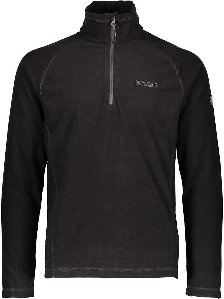 Bluza polarowa "Montes" w kolorze czarnym