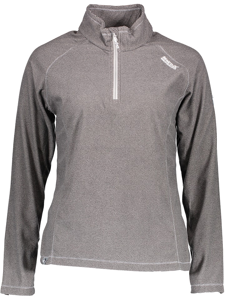 Fleecepullover "Montes" in Grau