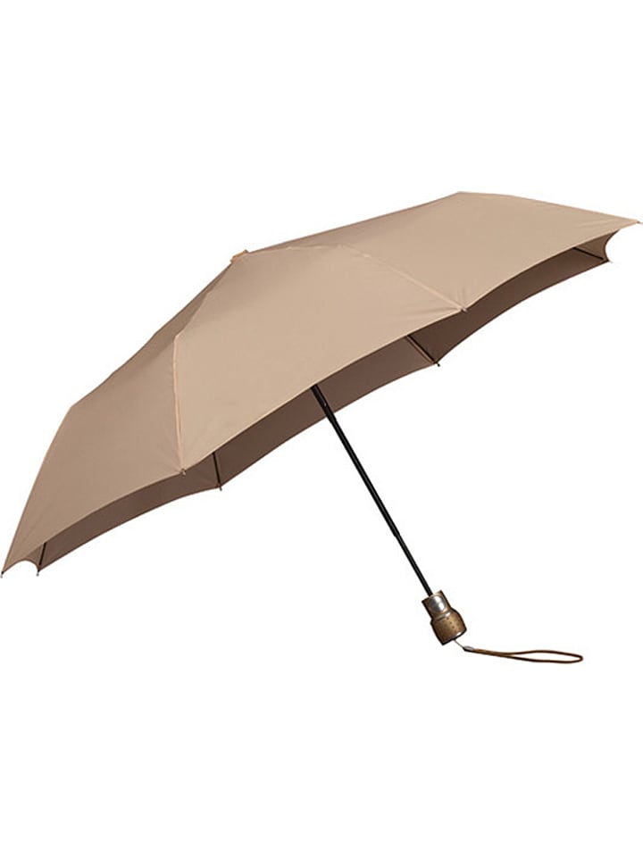 Taschenschirm in Beige - Ø 100 cm