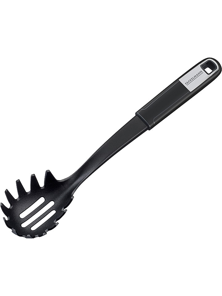Łyżka w kolorze czarnym do spaghetti - dł. 30 cm