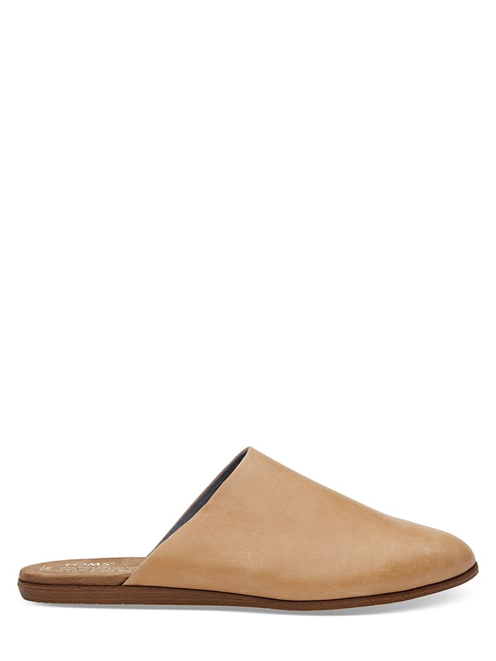 Honey leather women's jutti mules on sale