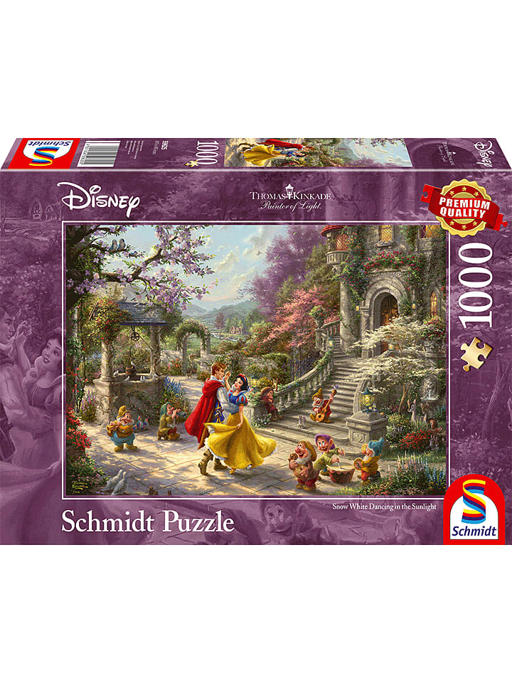1.000tlg. Puzzle "Disney Schneewittchen - Tanz mit dem Prinzen" - ab 12 Jahren
