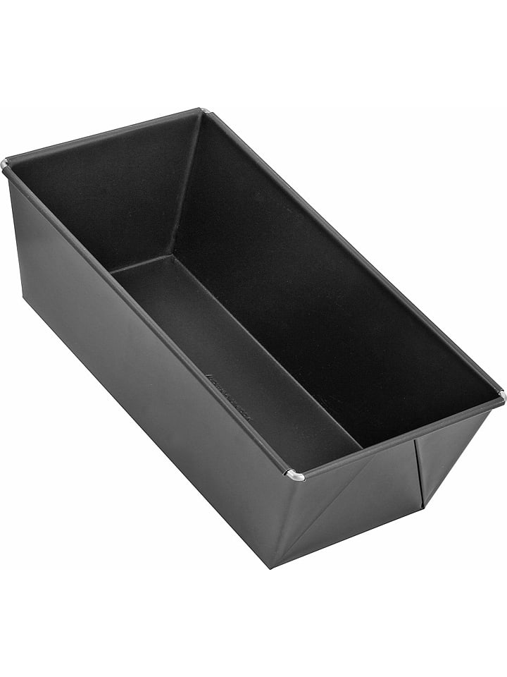 Forma "Black Metallic" w kolorze czarnym do pieczenia chleba - 30 x 16 cm