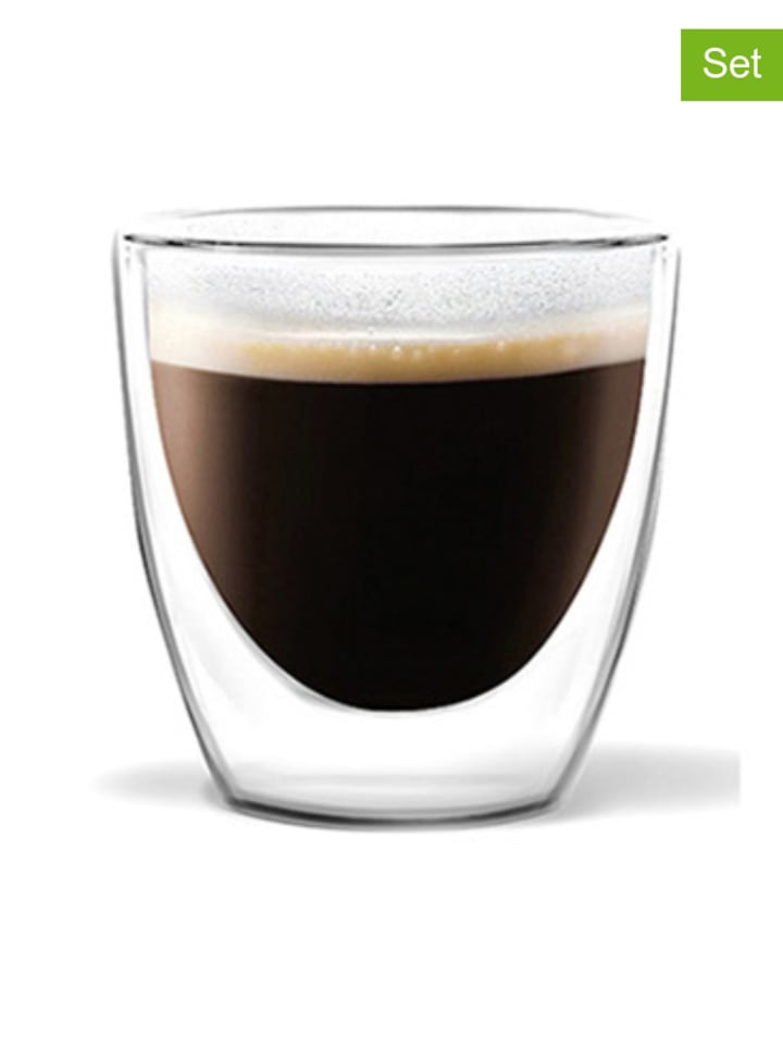 Szklanki (2 szt.) do espresso - 80 ml