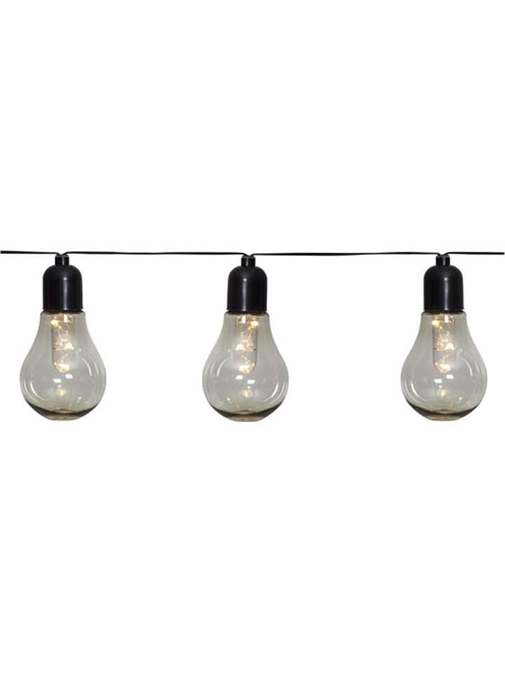 Girlanda LED "Glow" w kolorze czarnym - dł. 405 cm