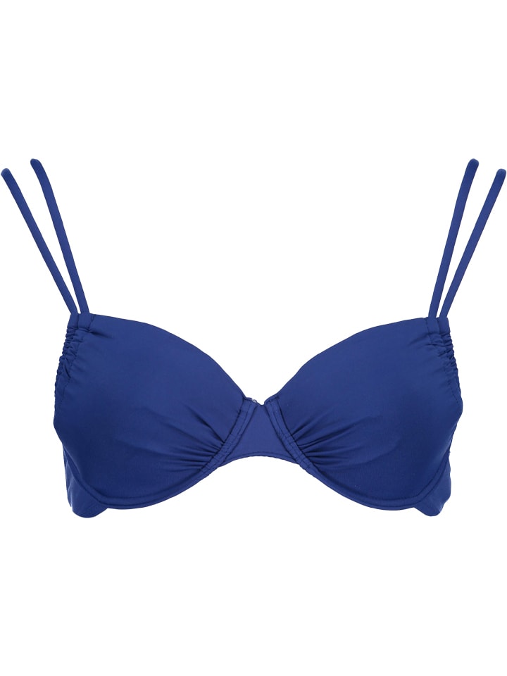Biustonosz bikini w kolorze granatowym