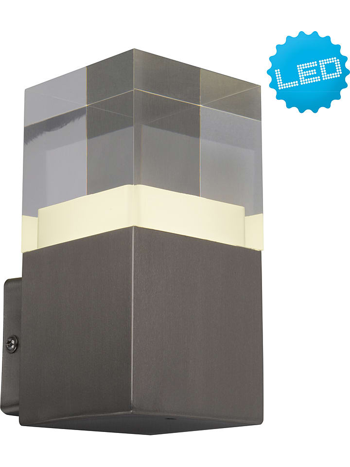 LED-Außenleuchte in Anthrazit - (B)8 x (H)16 cm