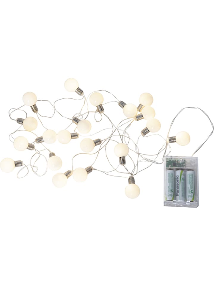 LED-Lichterkette "Mini Glow" in Creme - (L)285 cm