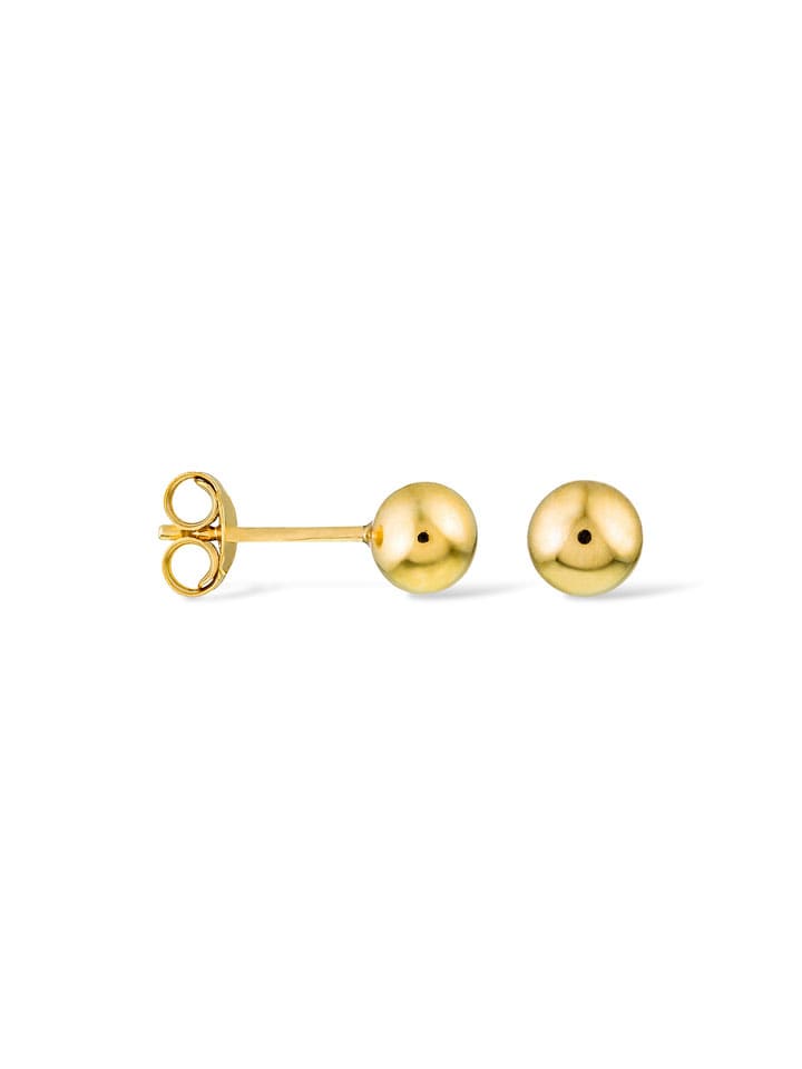 Gold-Ohrstecker "Puce"