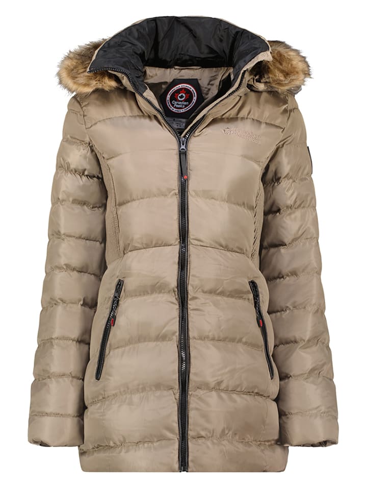 Winterparka "Anieseak" in Beige