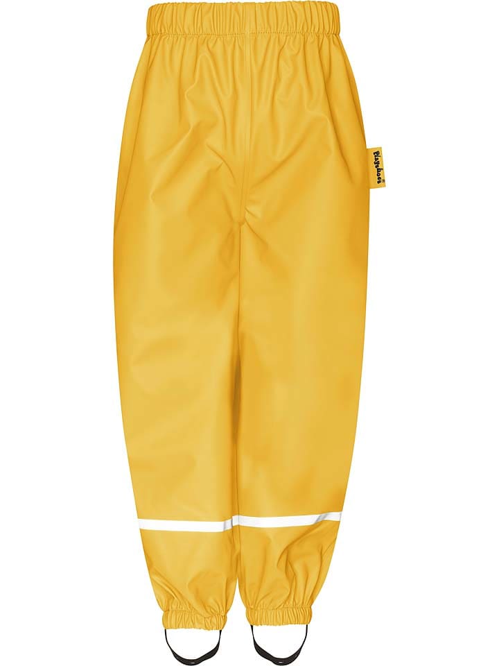 Regenhose in Gelb