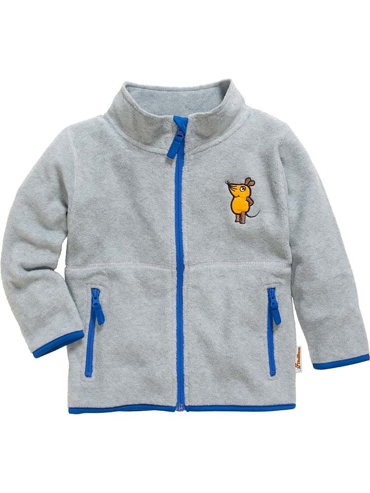 Fleece vest grijs