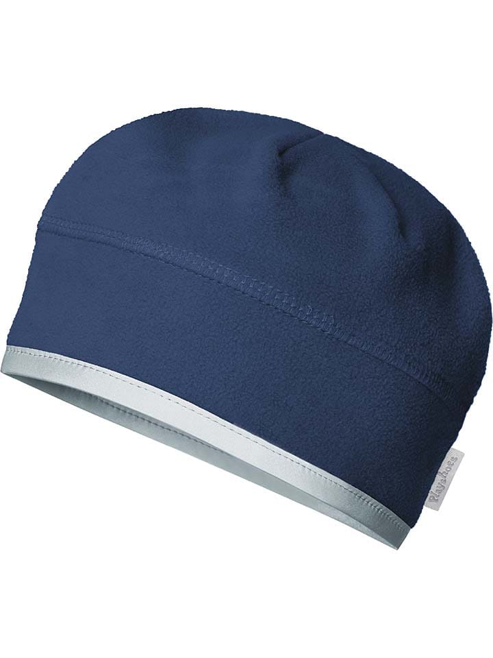 Fleece-Mütze in Dunkelblau
