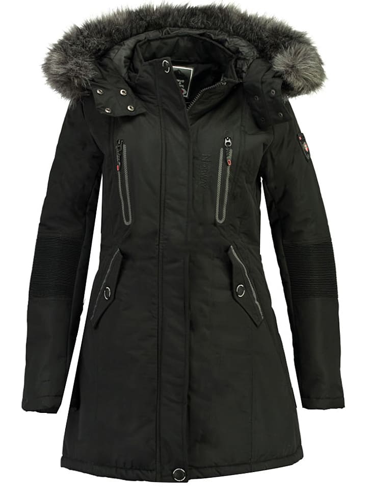 Parka "Coraly" in Schwarz