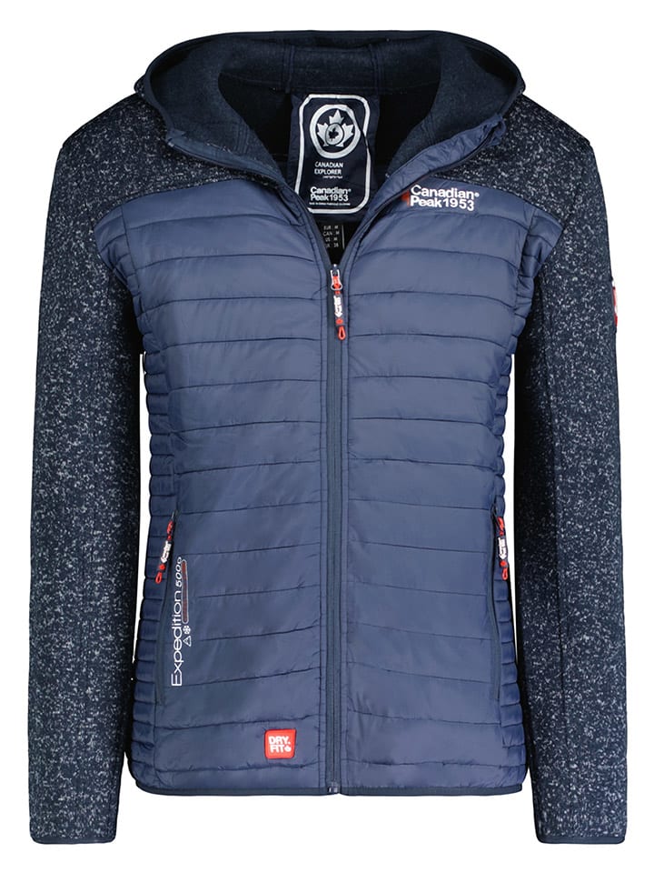 Fleece jas "Uchampion" donkerblauw